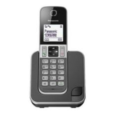 Εικόνα της Ασύρματο Τηλέφωνο Panasonic KX-TGD310GRG με Λειτουργία Ενδοεπικοινωνίας και Baby Monitor Γκρι