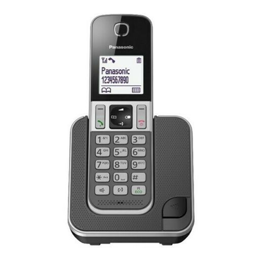 Εικόνα της Ασύρματο Τηλέφωνο Panasonic KX-TGD310GRG με Λειτουργία Ενδοεπικοινωνίας και Baby Monitor Γκρι
