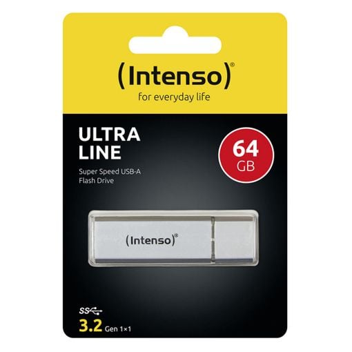 Εικόνα της Intenso Ultra Line 64GB USB 3.2 Stick Silver 3531490