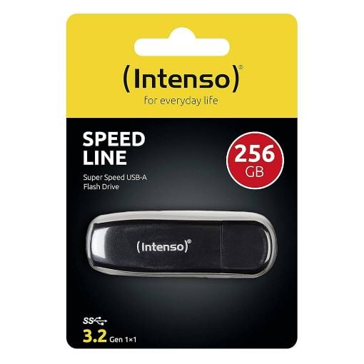 Εικόνα της Intenso Speed Line 256GB USB 3.2 Stick Black 3533492