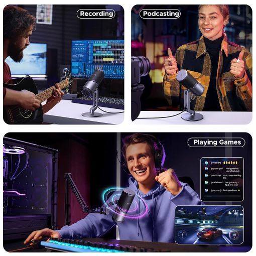 Εικόνα της Ugreen Desktop Microphone CM769 USB-C RGB 35629