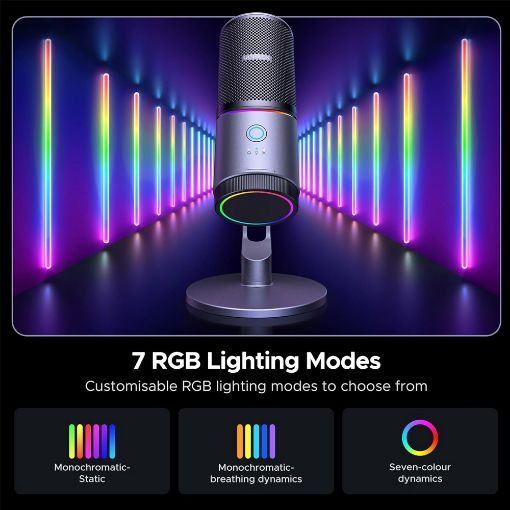 Εικόνα της Ugreen Desktop Microphone CM769 USB-C RGB 35629