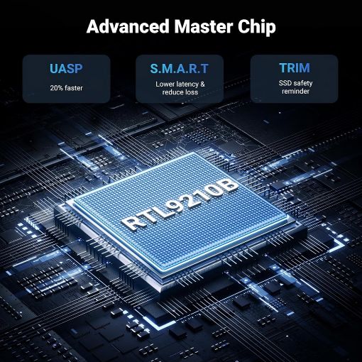 Εικόνα της Θήκη M.2 SSD Ugreen CM767 USB-C NVMe/SATA 15813
