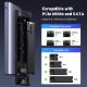 Εικόνα της Θήκη M.2 SSD Ugreen CM767 USB-C NVMe/SATA 15813
