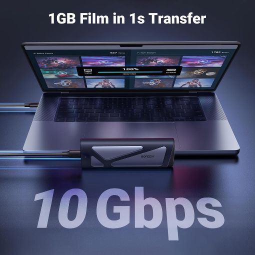 Εικόνα της Θήκη M.2 SSD Ugreen CM767 USB-C NVMe/SATA 15813