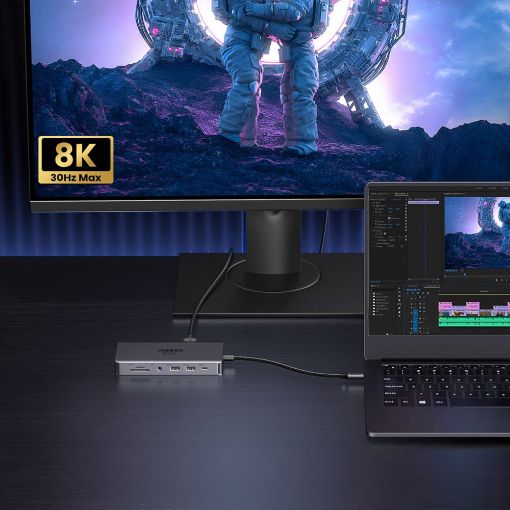 Εικόνα της Docking Station Ugreen CM681 13in1 Type-C 15978