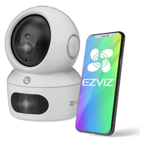 Εικόνα της Indoor IP Smart Camera Ezviz H7c 2K+ Pan/Tilt Dual-Lens Wireless CS-H7c-R100-8G44WF