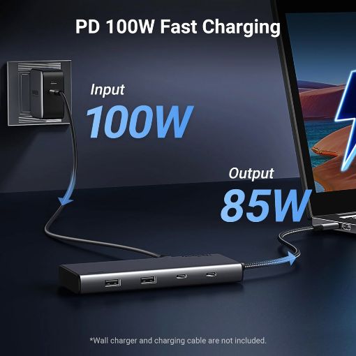 Εικόνα της Docking Station Ugreen 8in1 CM639 Type-C 35625
