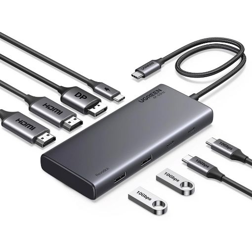 Εικόνα της Docking Station Ugreen 8in1 CM639 Type-C 35625