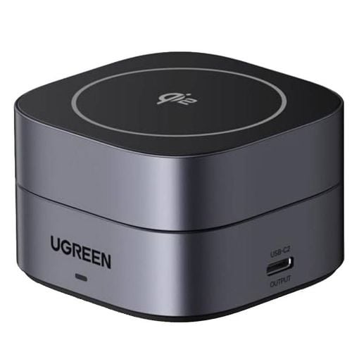 Εικόνα της Φορτιστής Ugreen Magnetic W702 15W Qi2 Grey 35316