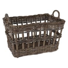 Εικόνα της Σετ Διακοσμητικά Καλάθια H&S Collection με Χερούλια 3τμχ Καφέ J11600200