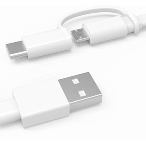 Εικόνα της Καλώδιο Huawei USB-A to USB-C/Micro USB 1.5m White 04071417