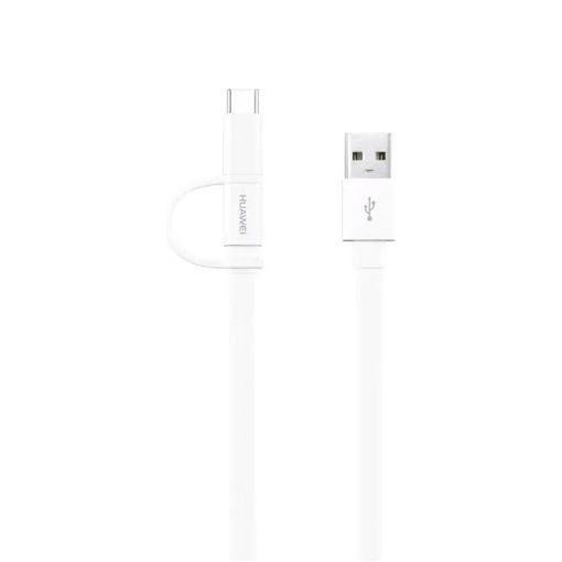 Εικόνα της Καλώδιο Huawei USB-A to USB-C/Micro USB 1.5m White 04071417