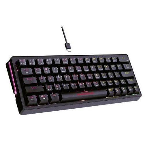 Εικόνα της Πληκτρολόγιο ZeroGround Satomi v2.0 KB-3700G RGB Outemu Red Switches