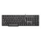 Εικόνα της Πληκτρολόγιο Element KB-145U v2.0 Wired Black