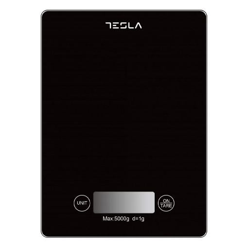 Εικόνα της Ψηφιακή Ζυγαριά Κουζίνας Tesla Μαύρη KS201B