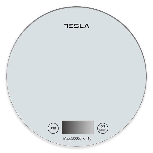 Εικόνα της Ψηφιακή Ζυγαριά Κουζίνας Tesla Λευκή KS200W