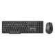 Εικόνα της Πληκτρολόγιο-Ποντίκι Element KB-255WMS v2.0 Wireless Black