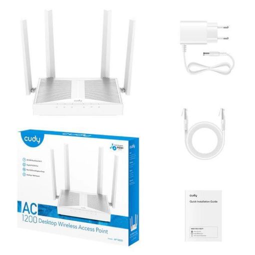 Εικόνα της Access Point Cudy AP1300D AC1200 PoE Dual-Band Wi-Fi 5