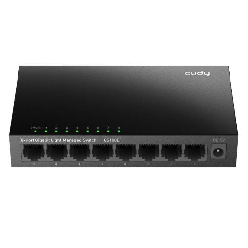 Εικόνα της Switch Cudy GS108E 8-Port Gigabit Managed