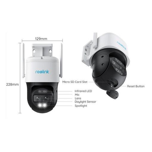 Εικόνα της Wireless Outdoor IP Camera Reolink Trackmix Series B770 Dual-Lens