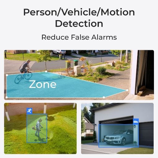Εικόνα της Wireless Outdoor IP Camera Reolink Argus Series B730 Dual-Lens