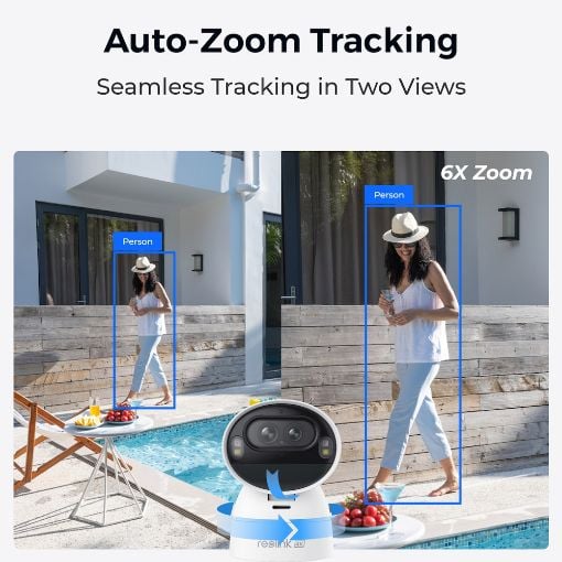 Εικόνα της Wireless Outdoor IP Camera Reolink Argus Series B730 Dual-Lens