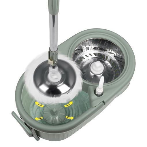 Εικόνα της Σετ Σφουγγαρίσματος Lamart Spin 7L Green LT8053