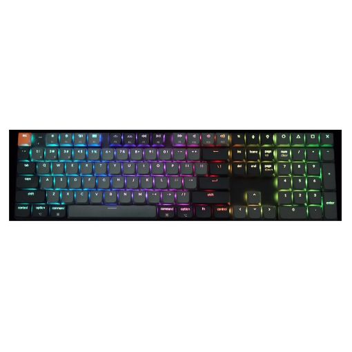 Εικόνα της Πληκτρολόγιο Keychron K5 V2 QMK Full Wireless RGB Banana Switches (US) K5X-B4
