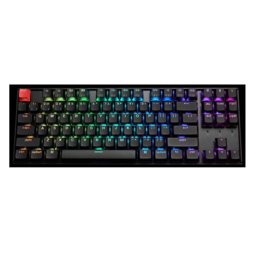 Εικόνα της Πληκτρολόγιο Keychron K8 V2 QMK TKL Wireless RGB Hot-Swappable Aluminum Banana Switches (US) K8X-J4