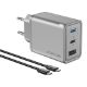 Εικόνα της Φορτιστής EcoFlow Rapid 65W GaN & Καλώδιο 100W 5016801003