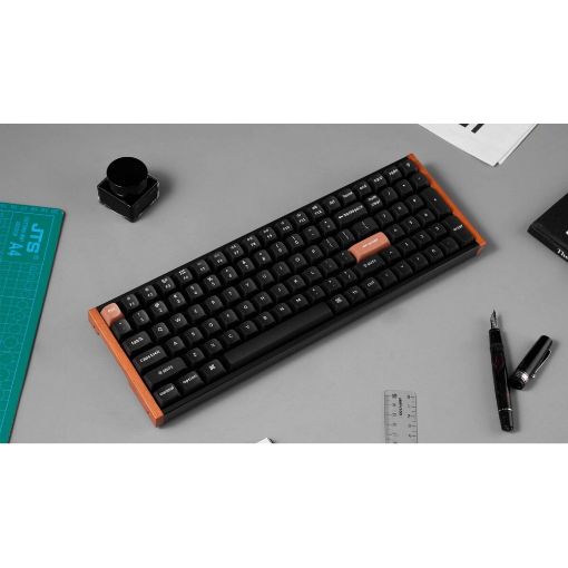Εικόνα της Πληκτρολόγιο Keychron K4 HE 96% Wireless RGB Gateron Magnetic Nebula Switches (US) Special Edition Black K4H-F1
