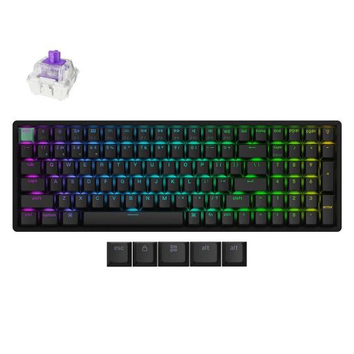 Εικόνα της Πληκτρολόγιο Keychron K4 HE 96% Wireless RGB Gateron Magnetic Nebula Switches (US) Standard Version K4H-J1