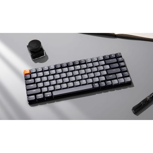 Εικόνα της Πληκτρολόγιο Keychron K3 V3 QMK 75% Wireless RGB Red Switches (US) K3X-B1