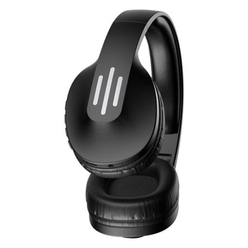 Εικόνα της Headphones Riversong Bluetooth Rhythm L9 Black EA278B