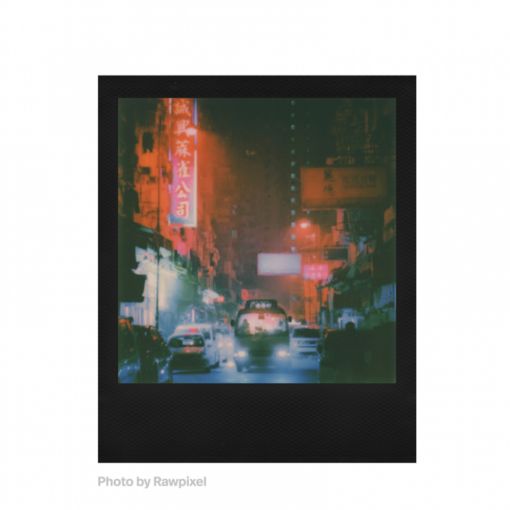 Εικόνα της Polaroid Color Film for i-Type - Black Frame Edition (8 Exposures)
