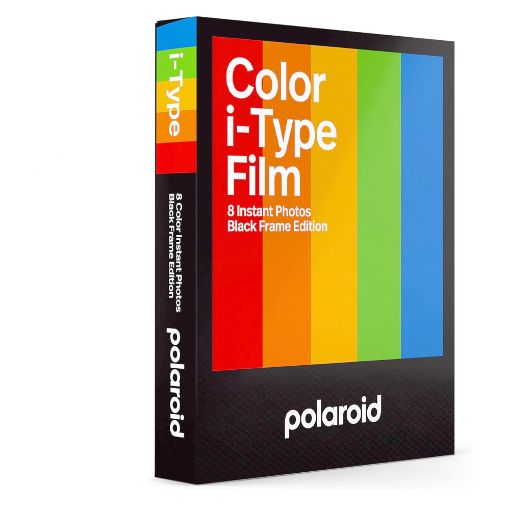 Εικόνα της Polaroid Color Film for i-Type - Black Frame Edition (8 Exposures)