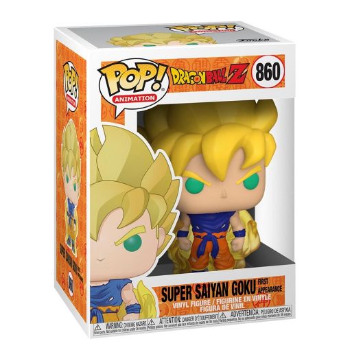 Εικόνα της Funko Pop! Animation: Dragon Ball - Super Saiyan Goku First Appearance #860