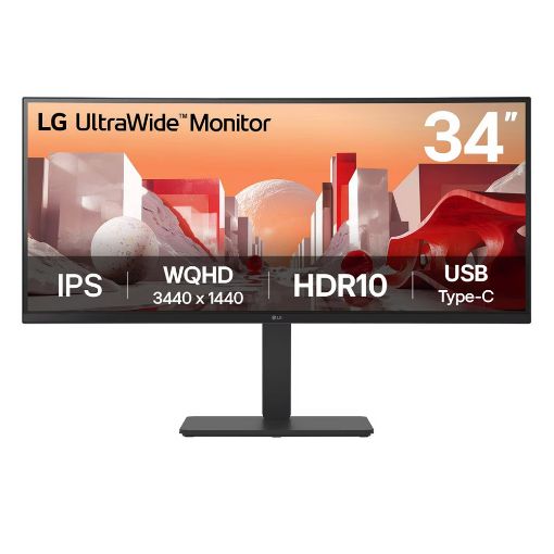 Εικόνα της Οθόνη LG 34BA75QE-B 34" Curved UltraWide IPS QHD HDR