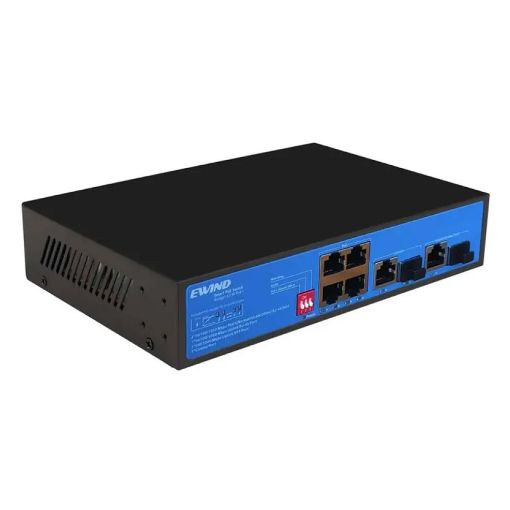 Εικόνα της Switch Ewind EW-S1907CG-AP 7-Port Gigabit with 4-Port PoE & 1-Port SFP