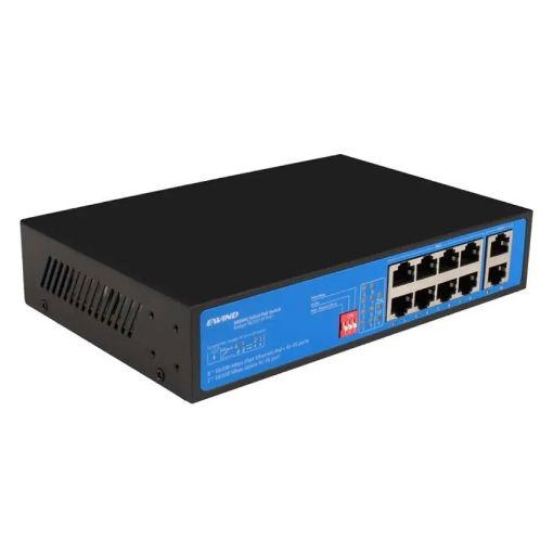 Εικόνα της Switch Ewind EW-S1910CG-AP 8-Port 10/100Mbps PoE & 2-Port 10/100Mbps