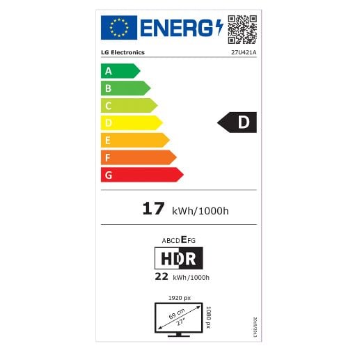 Εικόνα της Οθόνη LG 27U421A-B 27" Curved FHD VA HDR 100Hz