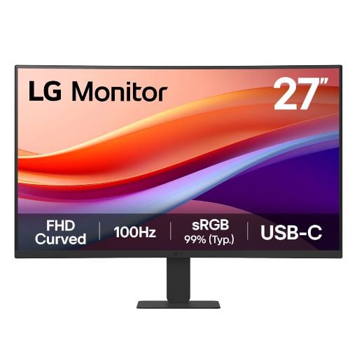 Εικόνα της Οθόνη LG 27U421A-B 27" Curved FHD VA HDR 100Hz