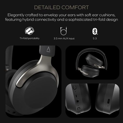 Εικόνα της Headset Creative Zen Hybrid SXFI Bluetooth ANC Light Gray 51EF1200AA000