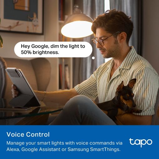 Εικόνα της Smart Wi-Fi Light Bulb TP-Link Tapo L430C E14 4.8W Dimable Multicolor (4-Pack)