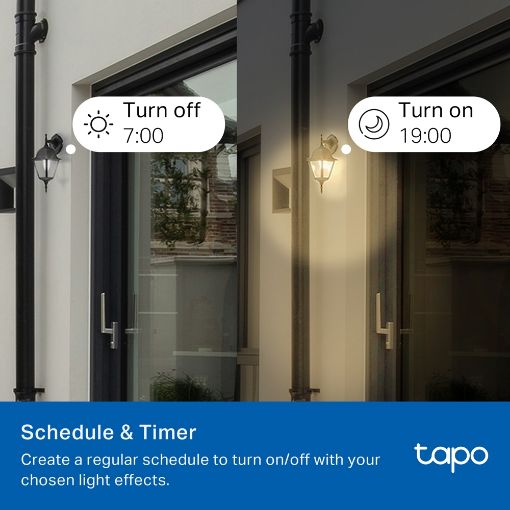 Εικόνα της Smart Wi-Fi Light Bulb TP-Link Tapo L430C E14 4.8W Dimable Multicolor (4-Pack)