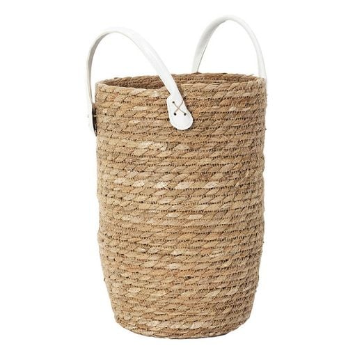 Εικόνα της Σετ Διακοσμητικά Καλάθια Home Deco Factory με Χερούλια 3τμχ Καφέ RG9268