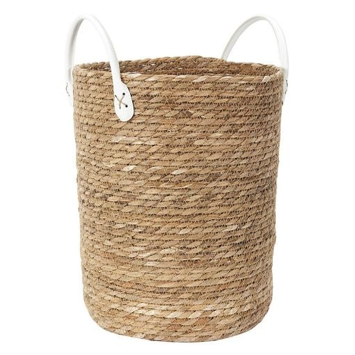 Εικόνα της Σετ Διακοσμητικά Καλάθια Home Deco Factory με Χερούλια 3τμχ Καφέ RG9268