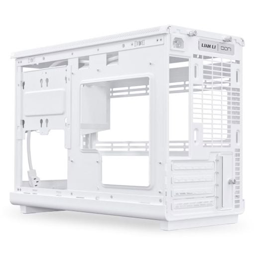 Εικόνα της Lian Li Dan Cases A3-mATX All Mesh Steel-Fabric Wood Edition White G99.A3W-WD.00