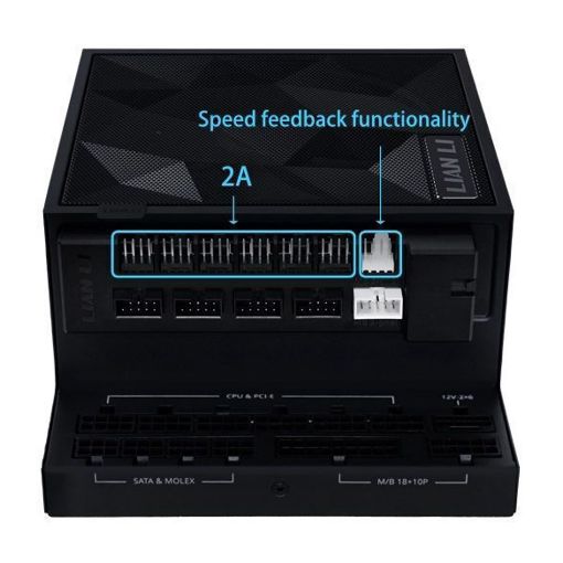 Εικόνα της Lian Li EG-HUB01B Detachable PSU USB & Fan Hub Black G8P.EG-HUB01B.00